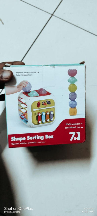 Montessori 7 in 1 Baby Sensory Toy for Kids